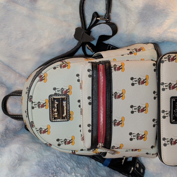Loungefly Mickey Mouse Backpack And Wallet Set - Picture 2 of 11